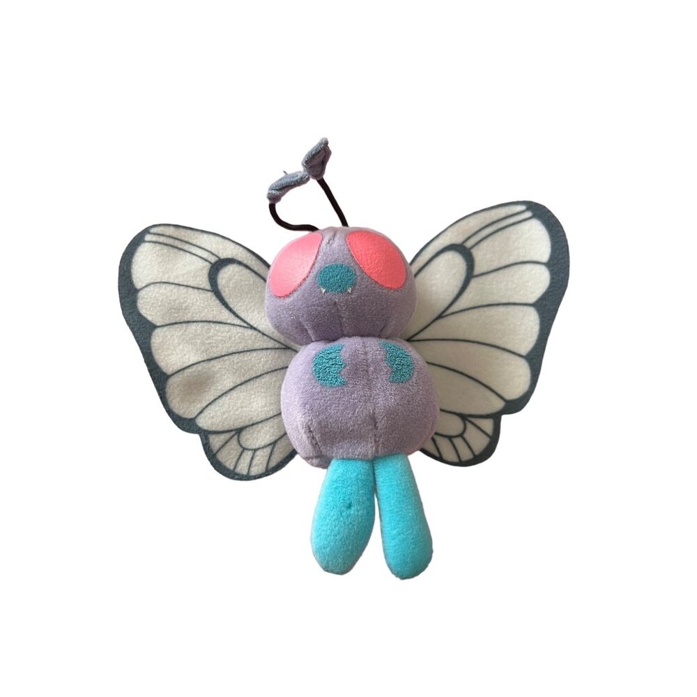 Pokemon Butterfree 1998 Vintage Plush 5"